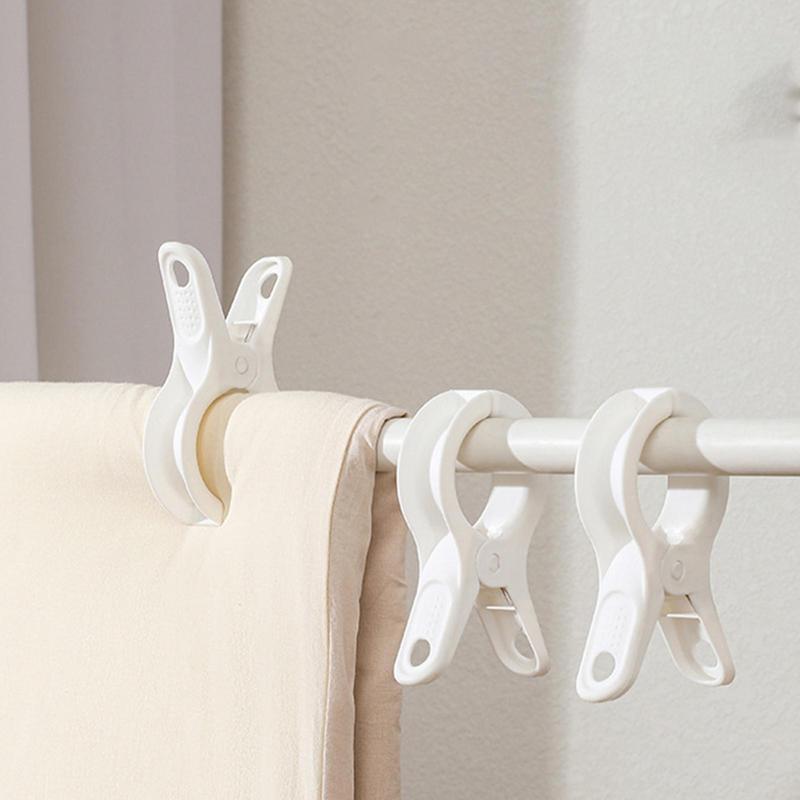 Large Bright Clothes Pegs Durable High Quality Beach Towel Clips Light Weight Strong Laundry Quilt Clip Home Organization