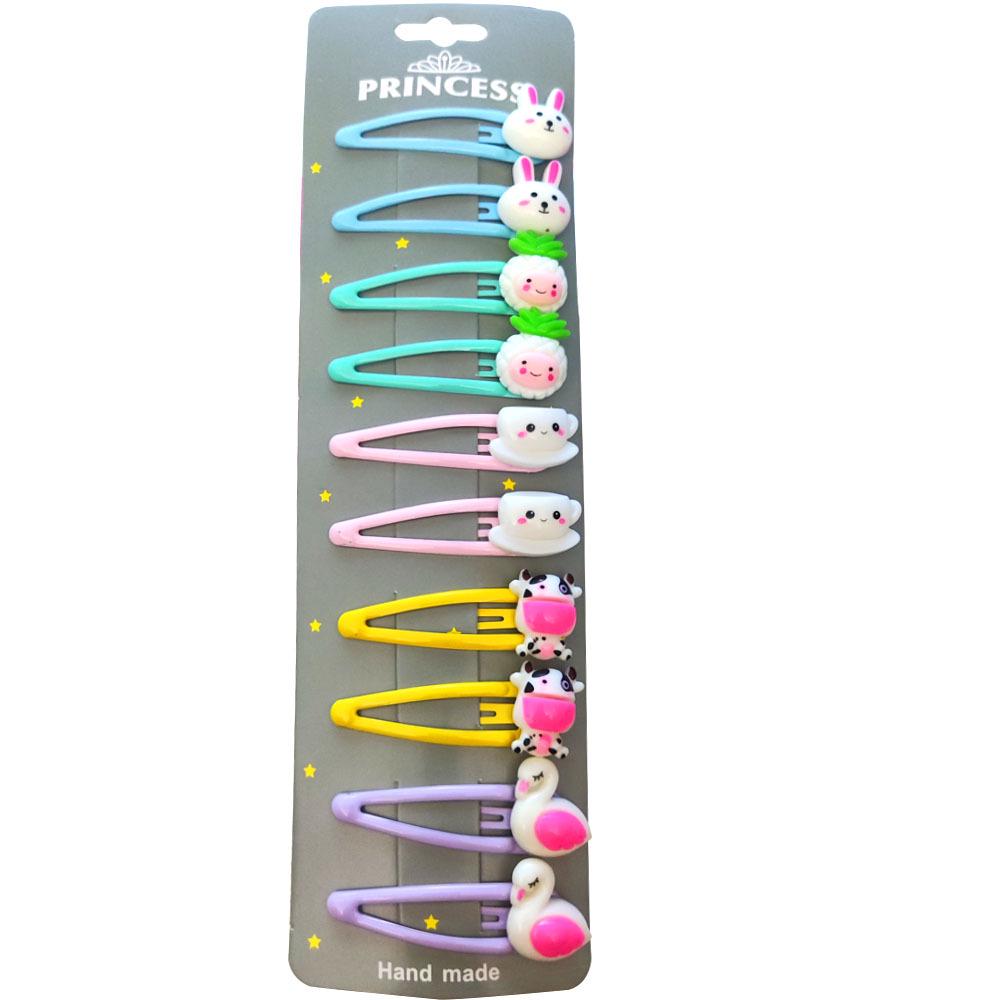 

Милые мультяшные нескользящие заколки для волос для детей - Расческа для укрощения пушистости конфетных цветов