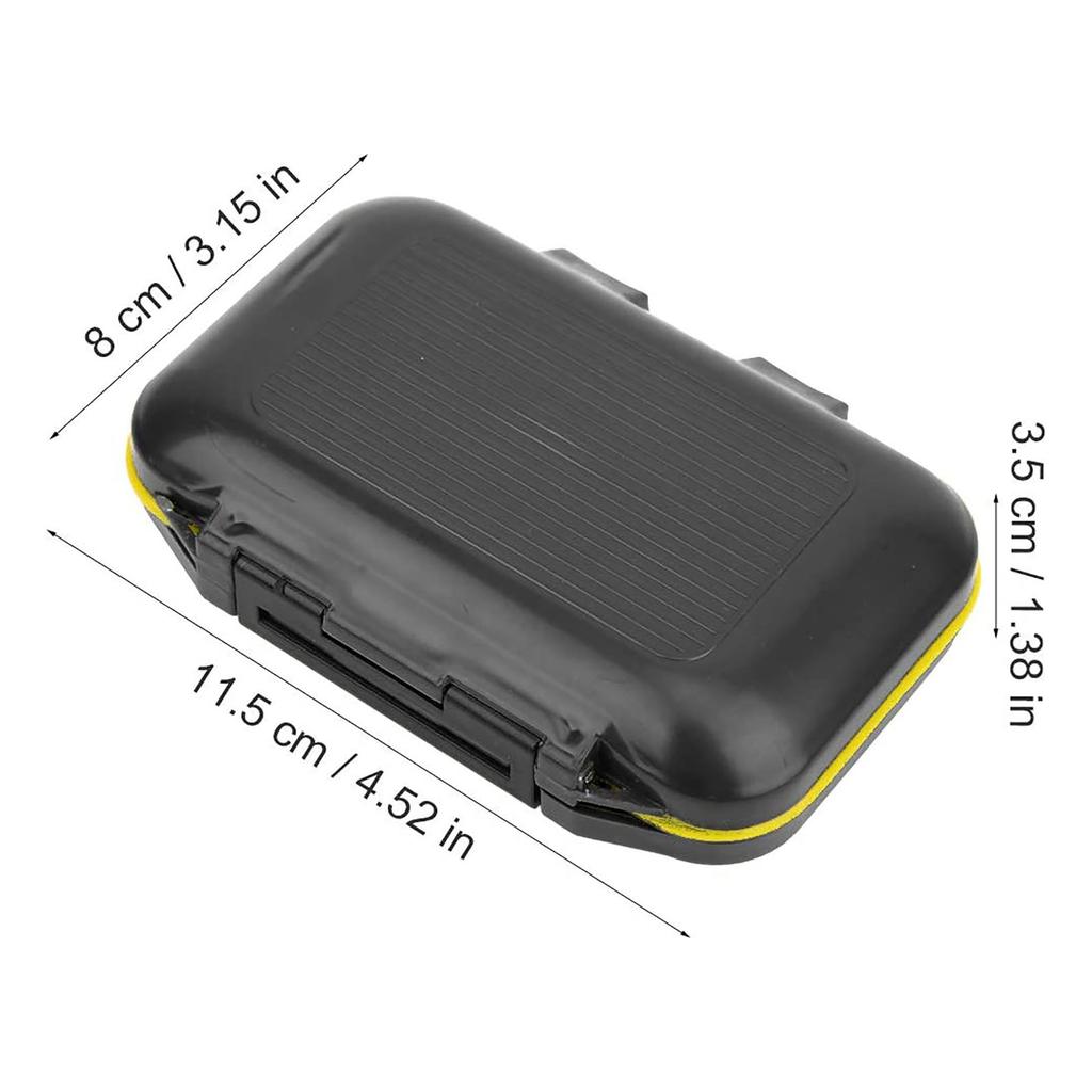 Caja de aparejos de pesca, impermeable, multifuncional, ganchos para Señuelos de Pesca, caja de almacenamiento, contenedor, accesorios de herramientas de pesca