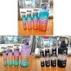 Space Cup 4piece Set With Gradient Plastic Material And Portable Design For Sports