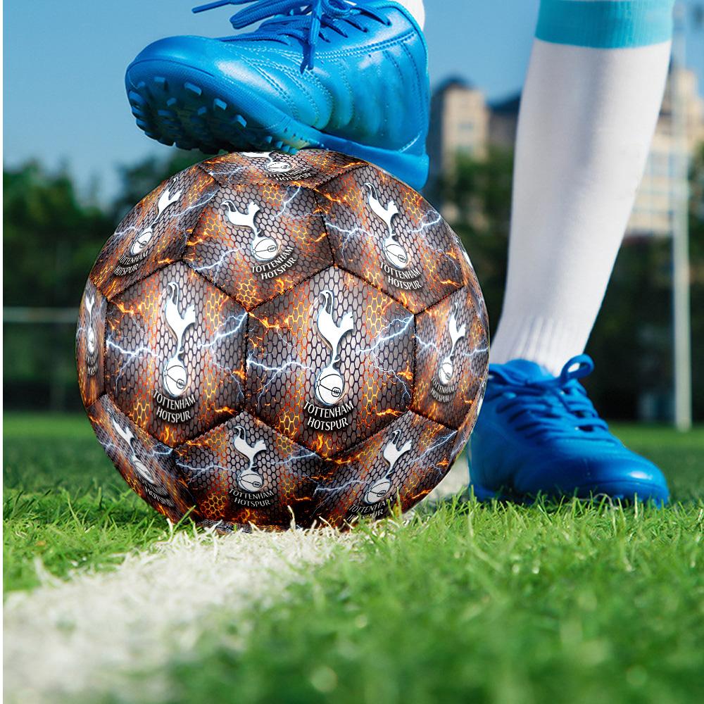 Tottenham Hotspur Theme soccer ball Size 5 Soccer Ball Soft Touch Professional Training Football for Outdoor Sports