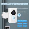 Anti-Theft Video Doorbell Mount No Drilling Mounting Bracket Video Doorbell Holder for House Rental Dorm Office