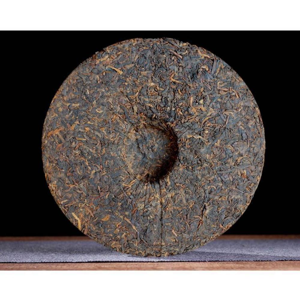 Ripe Pu'er Tea Imperial Yunnan Menghai Brown Mountain Yiwu 357g Cake