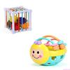 Rattle Toy Baby 0-3-6 - 8-12 Months Baby Newborn 1 Year Old Soft Glue Hand Ball Can Bite