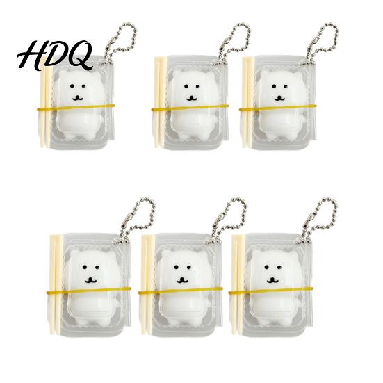 Calming Fidget Toy 1/2/3Pcs Stress Relief Bear with Clear Box & Chopsticks, Cartoon Bento Squeeze Ball Toy, Slow Rising Sensory for Anxiety Reduction
