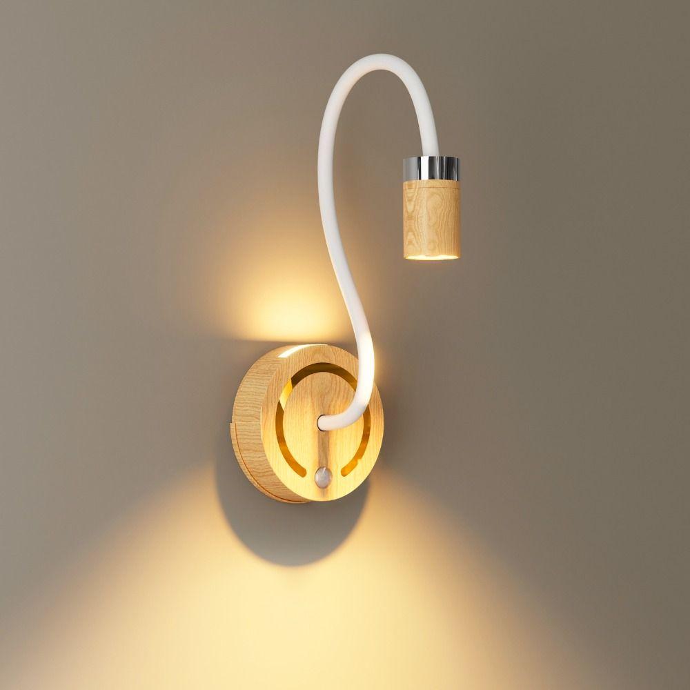 Modern Design LED Charging Nightstand Lamp Touch Control Body Detection No Wiring Required Lamp Desktop Lamp Ambience Lighting