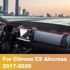 For Citroen C5 Aircross 2017-  Car Dashboard Cover Mat Avoid light Pad Sun Shade Dash Board Cover Carpets Accessories