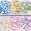 Seashell Sequins Multicolor Decorative Portable Oval Hologram Mermaid Paillette Sequins Daily Use