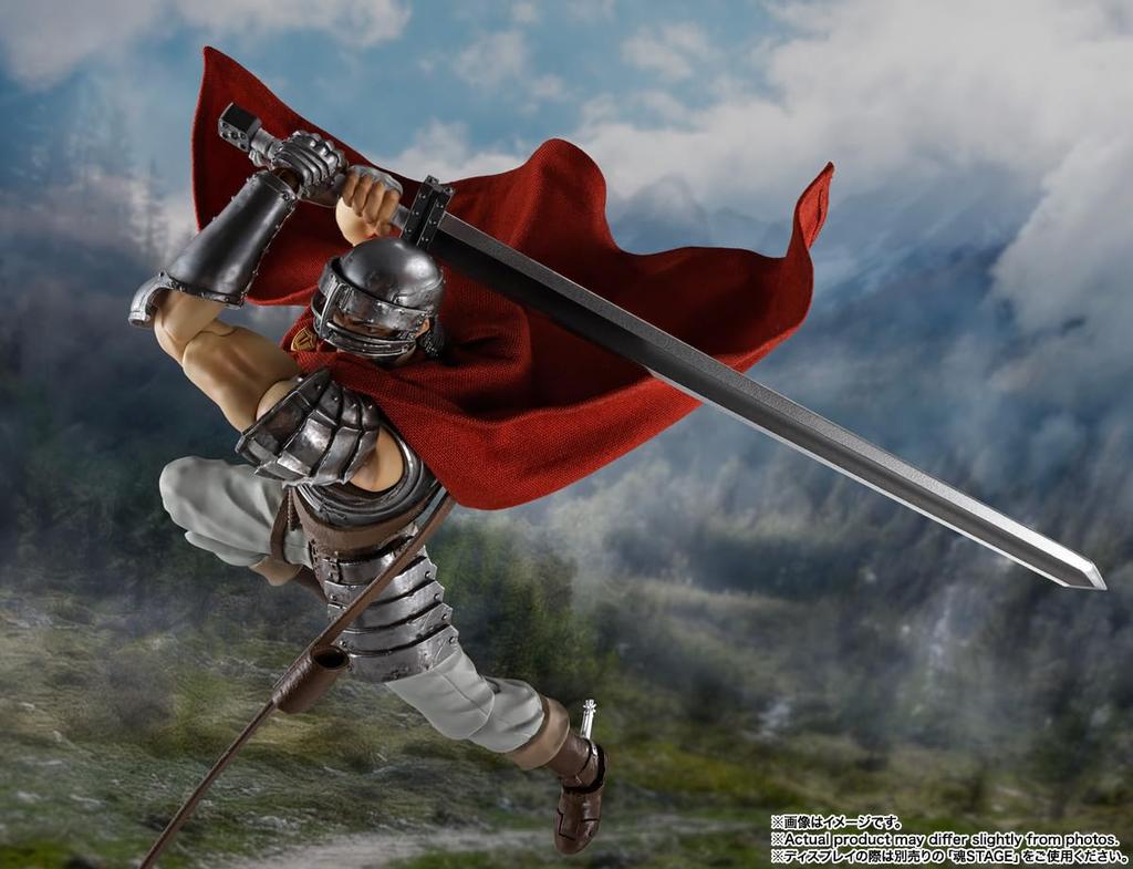 TAMASHII NATIONS S.H.Figuarts Berserk Guts (Band of the Hawk) Approximately 160mm PVC & ABS & Fabric Painted Movable Figure
