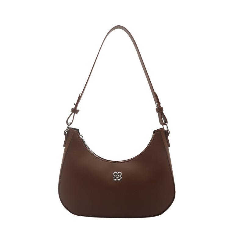 Trendy Solid Color Commuter Messenger Bag Summer New Versatile Shoulder Bag Trendy Handbag Bag