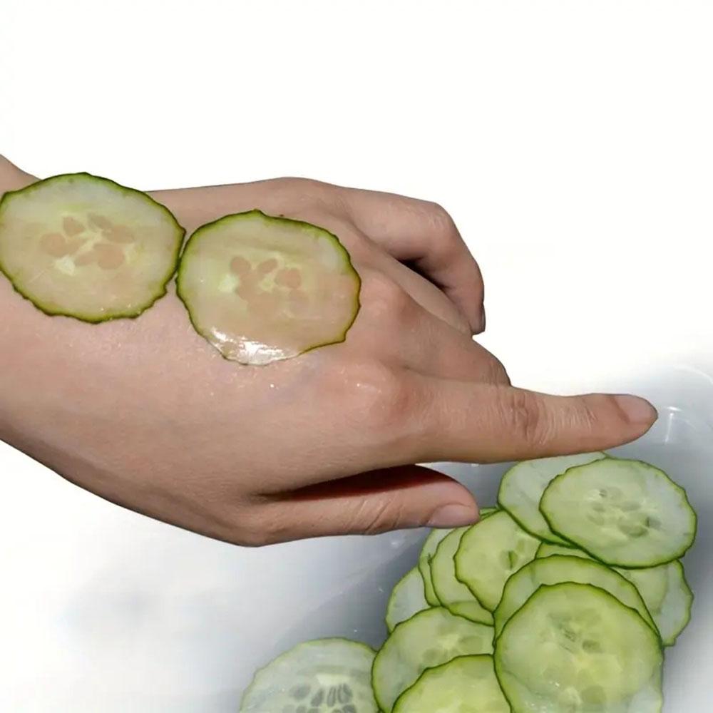 Feliator de castraveți ultra subțire cu oglindă pentru mască, ascuțitoare de castraveți, curățător de fructe și legume, cuțit de bucătărie