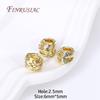 18K Gold Plated Spacer Bead For Jewelry,Decorative Beads,Metal Separator Beads,Supplies For Jewelry,Bead Jewellery Findings