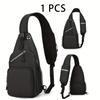 Sling Bag Lightweight Crossbody Sling Backpack for Women Men Large Shoulder Chest Bag Daypack for Hiking Traveling