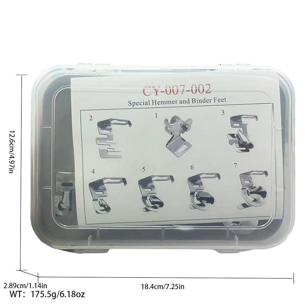 Deluxe Presser Foot Set: 32-62pcs Multifunctional Sewing Accessories for Home Machines