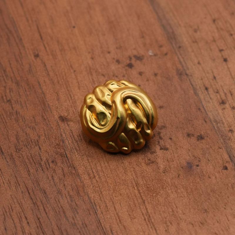 Bottoni Metallici Vintage Occhio Artistico a Forma di Cuore Bottoni Decorativi per Abbigliamento Borse Accessori per Artigianato Fai da Te
