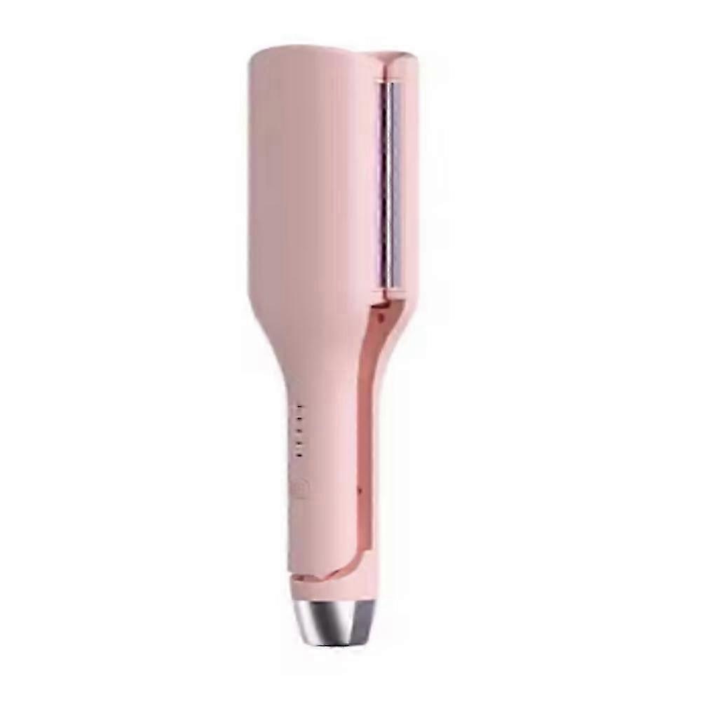 32mm Egg Shaped Curling Iron V-Shape Wave Pattern Negative Ion Water Wave Texture Damage Free Hair Styling Tool for Dormitory