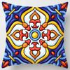 Colorful National Floral Antique Porcelain Print Pillowcase Comfortable Sofa Car Seat Cushion Cover Bohemian Hippie Home Decor