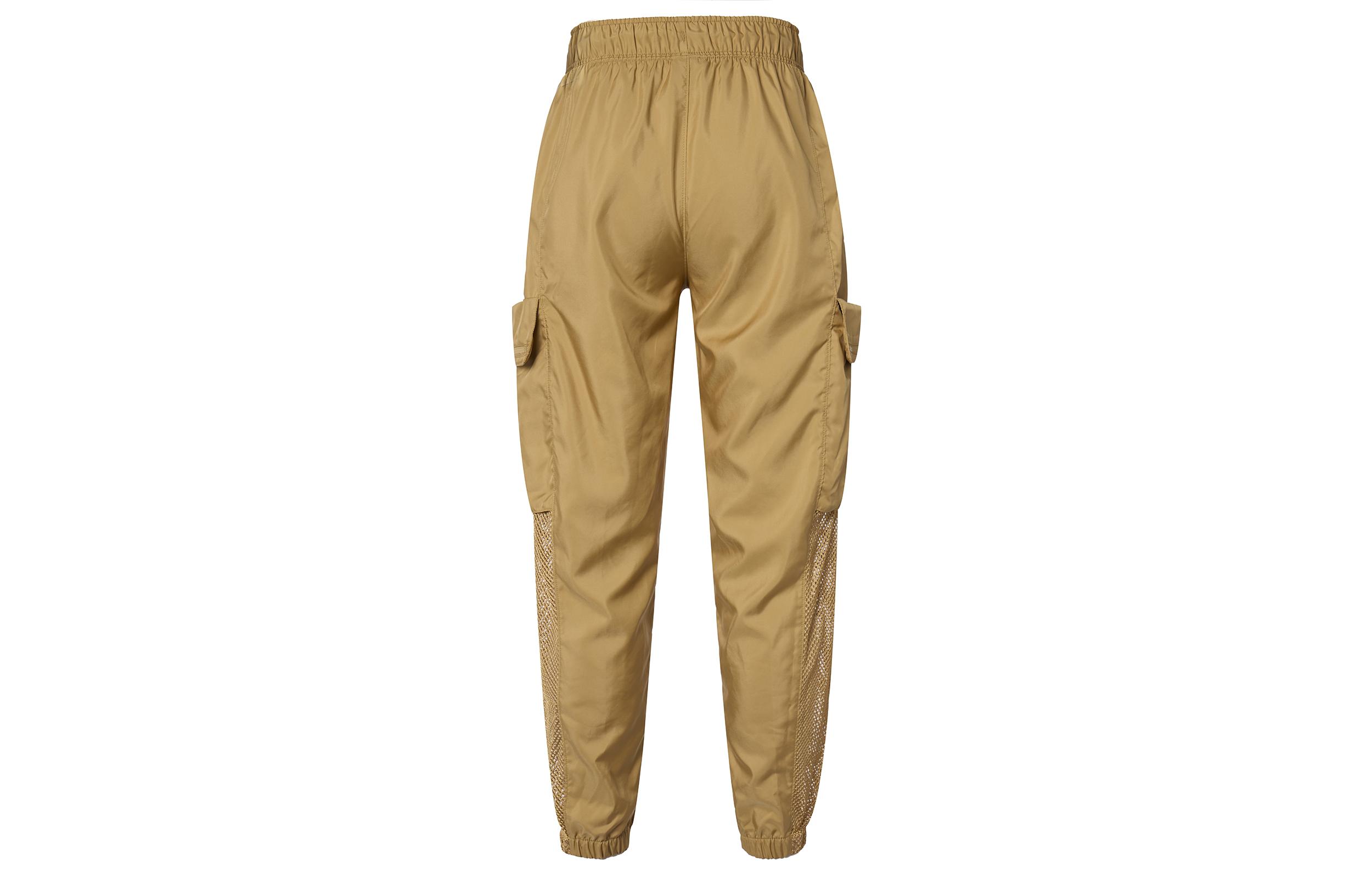 Jordan Knitted Sweatpants Women s Gold Moderate Cuffed Pants DO5055-722 S