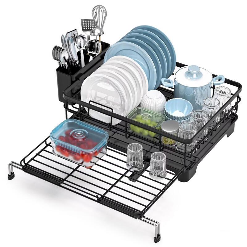 Brangdy Retractable Kitchen Dish Drying Rack