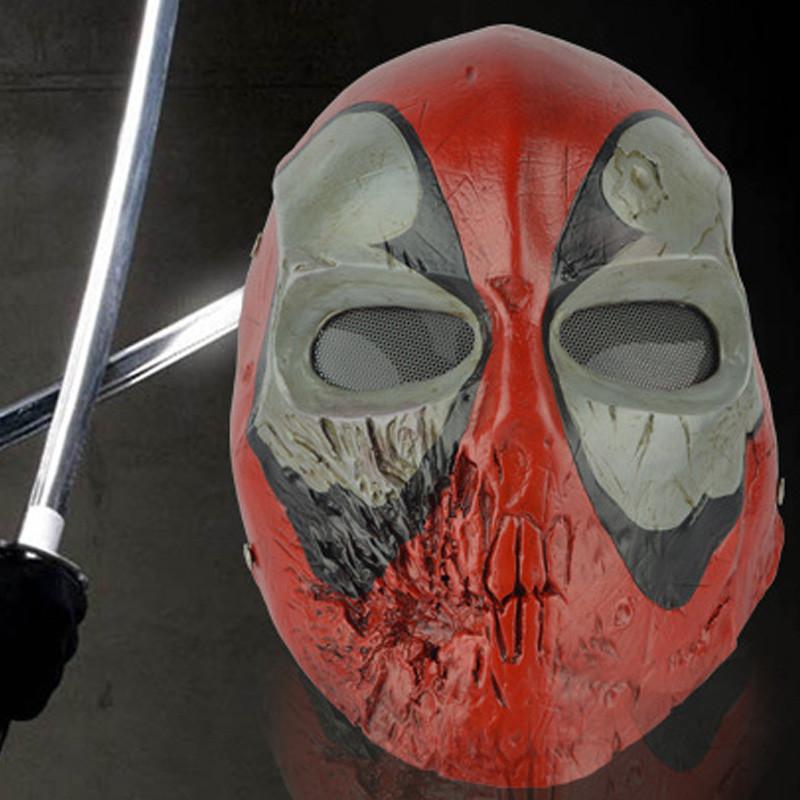 Halloween Marvel Gift Resin Deadpool Role Playing Skeleton King Holiday Toy