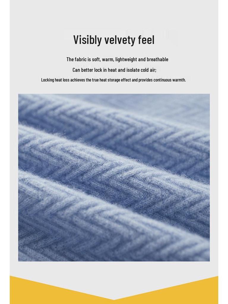 Men's Loose Fit Thickened Cashmere Sweater - Autumn/Winter Warm Business Casual Knitwear