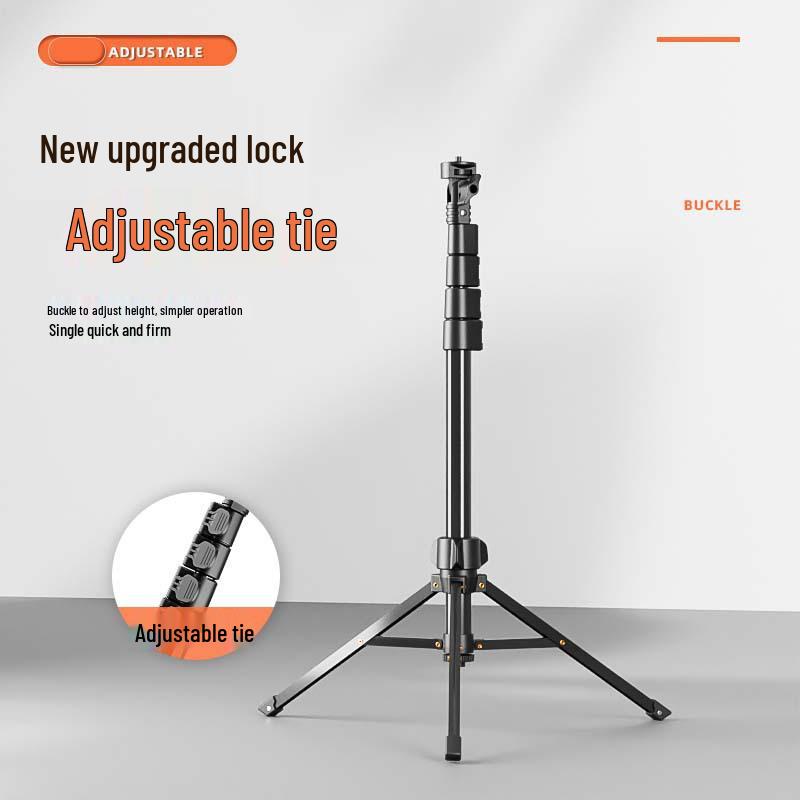Multifunctional Photography Tripod with Mobile/Tablet Holder & Fill Light.
