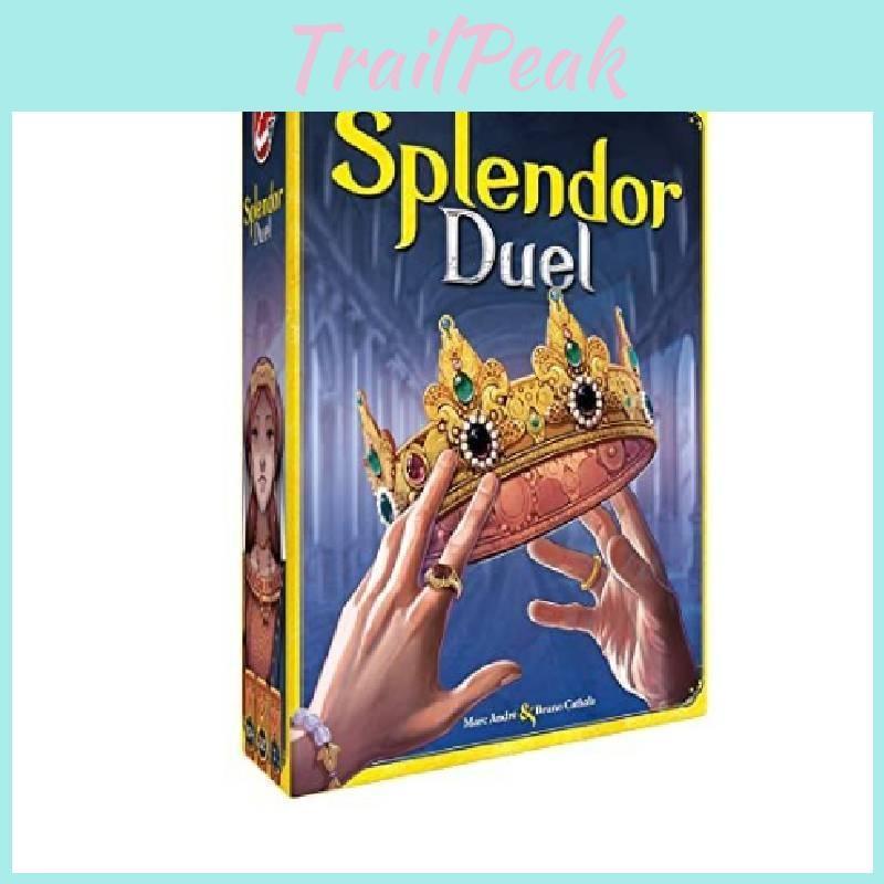 Splendor Duel Puzzle Card Game With Plastic Playing Cards For Family Game Night