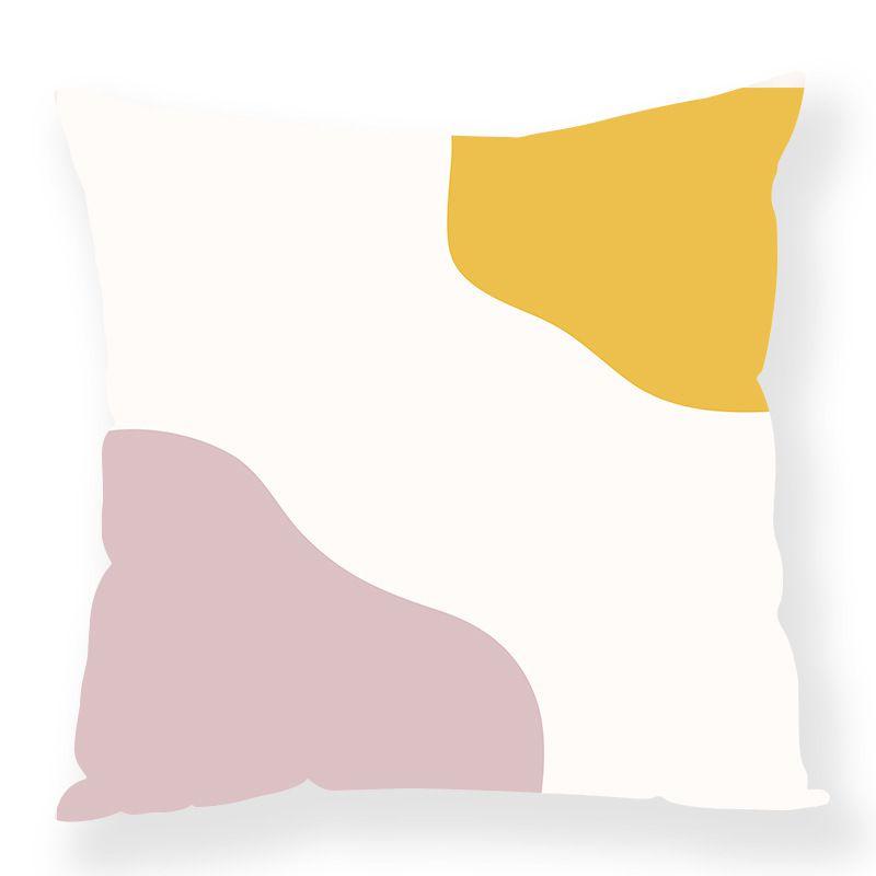 Vibrant Rainbow Print Cushion Cover For Sofa Perfect Home Pillow Case Decor