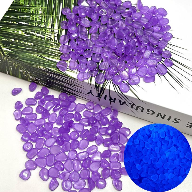 5-8mm Luminous Pebbles: Fluorescent Cobblestones for Garden, Aquarium, and Landscaping
