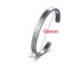 Solid Golden Flat 6mm 8mm Cuff Bangles for Men Bracelet Brackelts Brazalet Bileklik Braslet