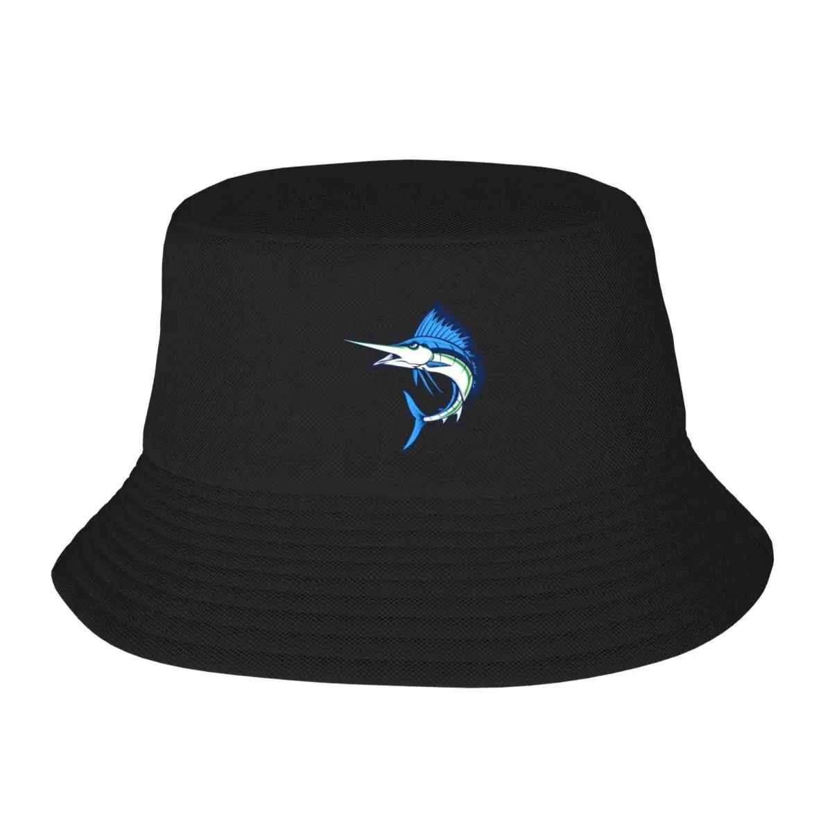 New SarasotaSailfish Bucket Hat Sun Hat Fluffy Hat Unisex Cap Womens
