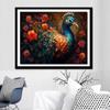 5d DIY Diamond Painting Cross Stitch Colorful Peacock Animal Flowers Diamond Embroidery Mosaic Full Round Drill Home Decor Arts