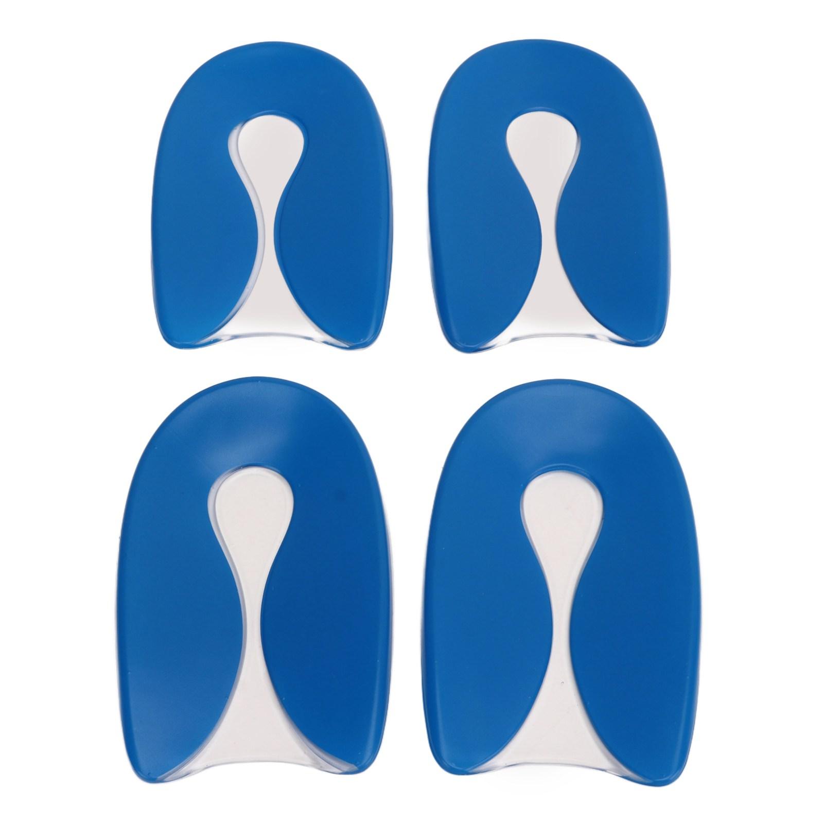 

2 пары гелевых подпяточников U-образной формы, предотвращающих скольжение, самоклеящиеся амортизирующие вставки для обуви L