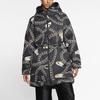 Nike Sportswear Down-Fill Printed Reversible Hooded Down Jacket Women Outerwear Black CK3948-010