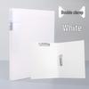Morandi A4 Student Folder: Loose-leaf Paper Holder, Double Clip Organizer, Single Clip, Roll Holder