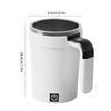 Automatic Coffee Stirring Cup Magnetic Tumbler Rotating Stirring Cup Electric Portable Coffee Cup Kitchen Accessories