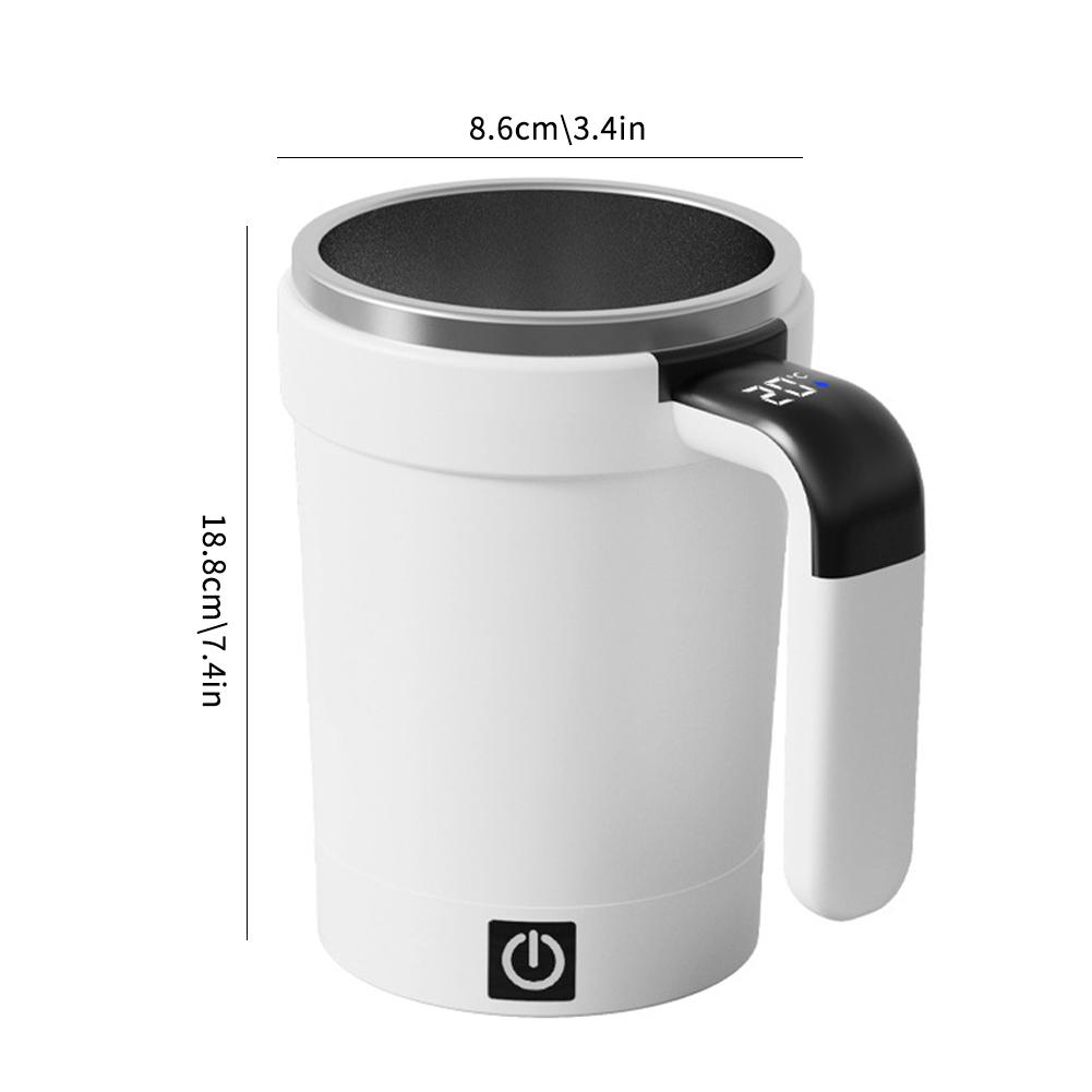 Automatic Coffee Stirring Cup Magnetic Tumbler Rotating Stirring Cup Electric Portable Coffee Cup Kitchen Accessories