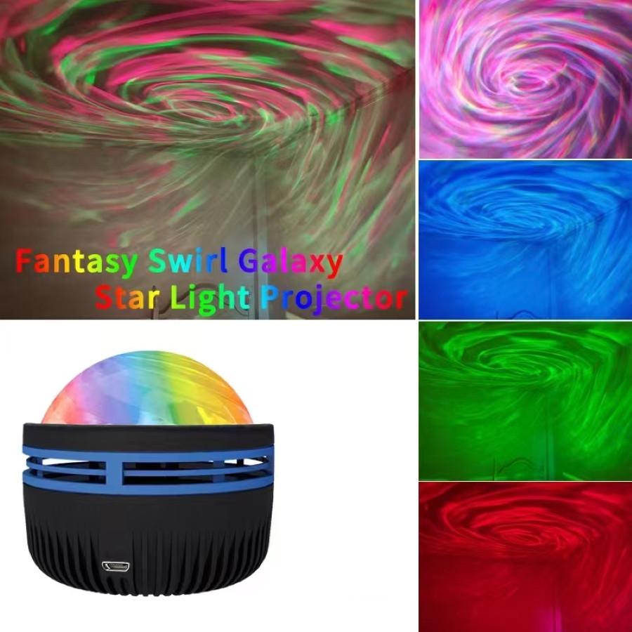 1PC LED Galaxy Projector Light Colorful Galaxy Sky Projector Bedroom Night Light Kids Room Decoration Party Decoration