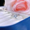 Natural Blue Topaz S925 Silver Ring - Simple Design Jewelry