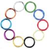 10PCS Flexible Soft Colored Aluminum Wire Assorted Color Flexible Aluminum Wire  Bicycle Weaving