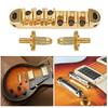 Roller Saddle Bridge and Allen Wrench Combo Replacements for LP 6-String Guitar