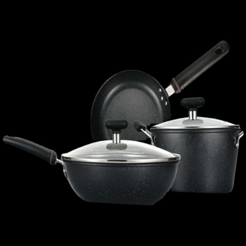 Aibofei Maifan Stone Cookware 3-Piece Set