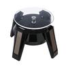 Rotating LED Solar Display Stand for UFO Spaceship Models, Jewelry, and Phone Video Shooting