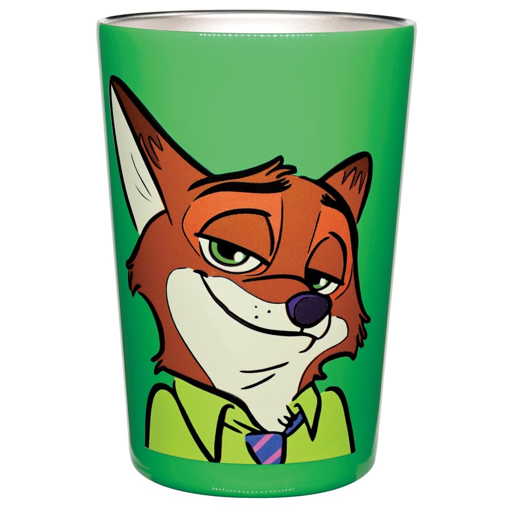

Onishi Ken Seihan Disney/Zootopia Stainless Steel Tumbler Lunch Series, Colorful/Nick, Medium, WDL-2000