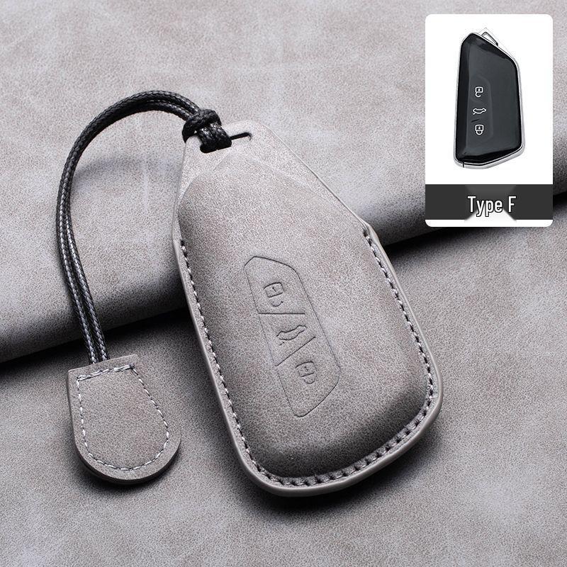Volkswagen Key Case: Compatible with Lavida, Lingdu, Bora, Tiguan, Sagitar, Polo, Magotan, T-Cross, Teramont, and CC models.
