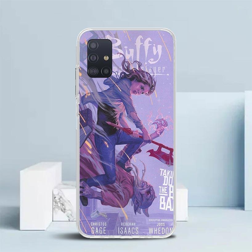Buffy the Vampire Slayer Soft Cover for Samsung Galaxy A12 A22 A32 A52 A72 A02S Phone Case Note 20 Ultra 10 S10 Plus A51 A71 A50