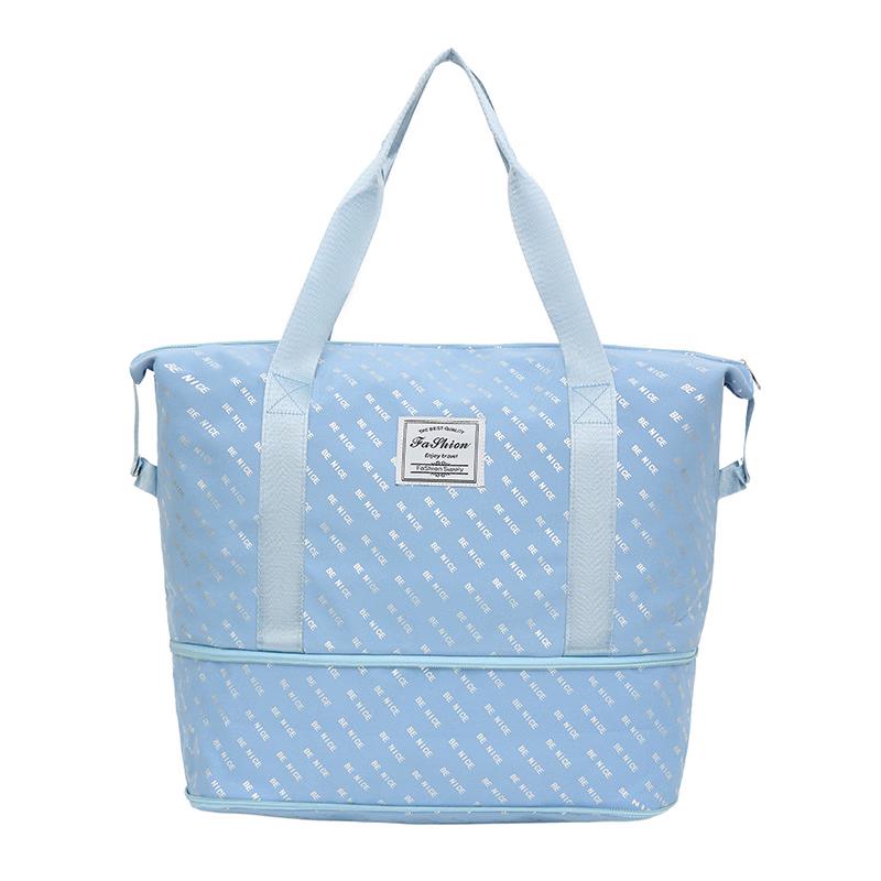 Expandable Dry-Wet Separation Sports Travel Duffle Bag 1