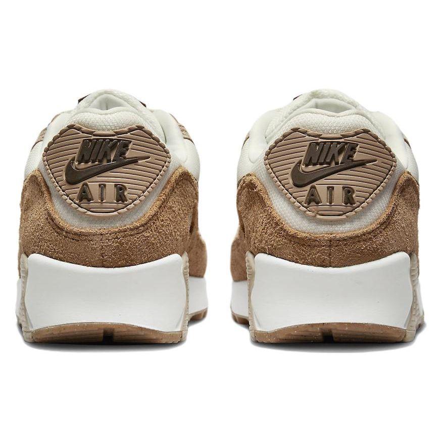 Nike Air Max 90 AMD Brown Snakeskin Women Sneakers Pale-Ivory Summit-White Oatmeal DX9502-100