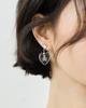 Lovuee Teddys Heart Earrings