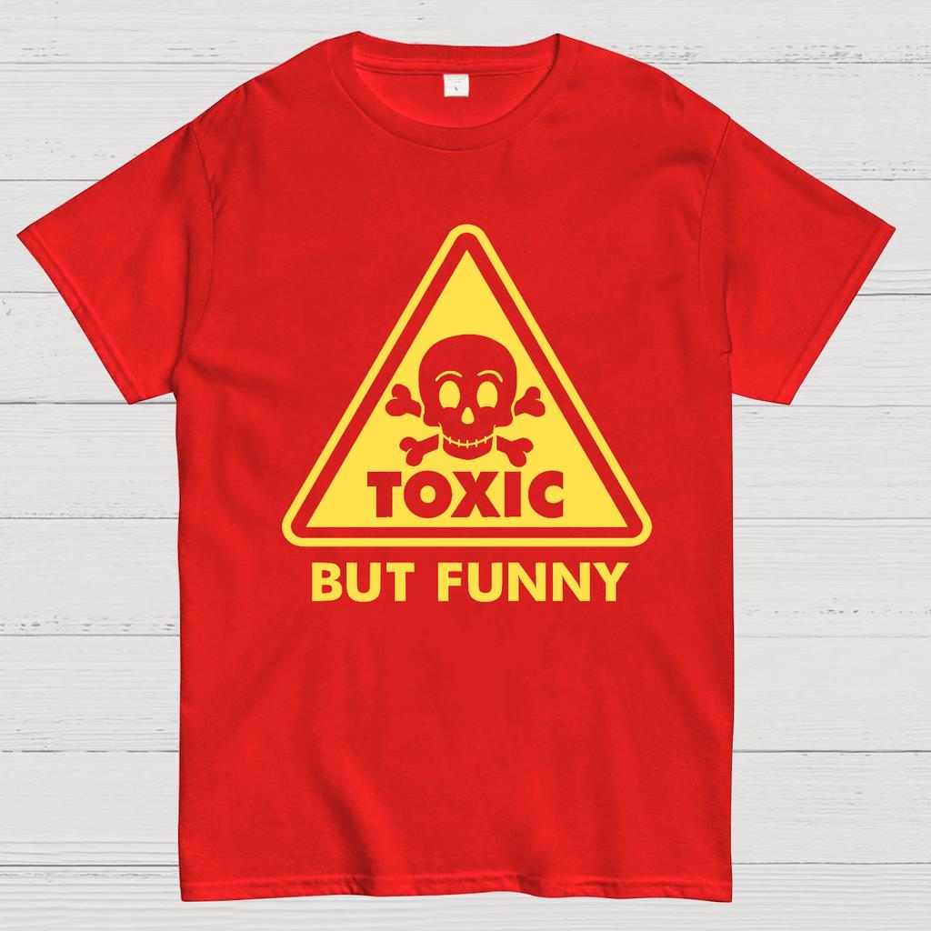 Toxic but Funny Cotton Summer Casual Cool Loose T-Shirt